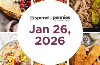 Weekly Meal Plan Jan 26, 2026